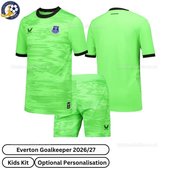 Everton Goalkeeper Kids Kit 2026_27-over view