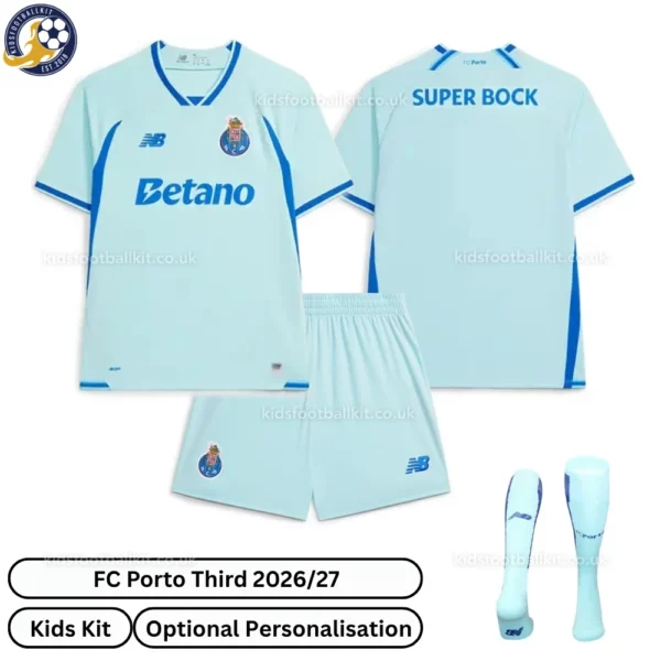FC Porto Third Kids Kit 26_27-over view