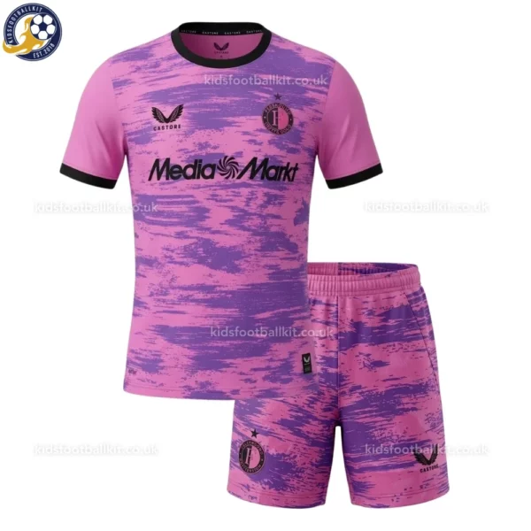 Feyenoord Goalkeeper Kids Kit 26_27-front view