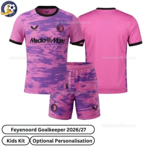 Feyenoord Goalkeeper Kids Kit 26_27-over view