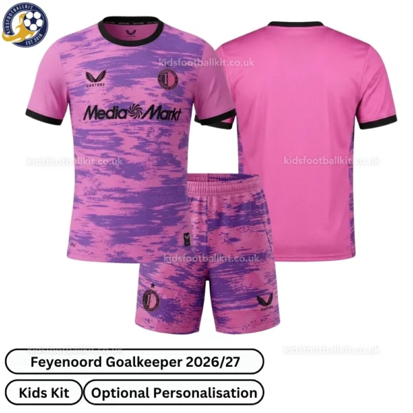 Feyenoord Goalkeeper Kids Kit 26_27-over view