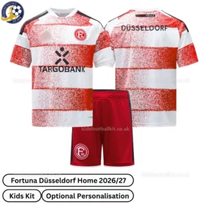 Fortuna Düsseldorf home kids kit 26_27-over view