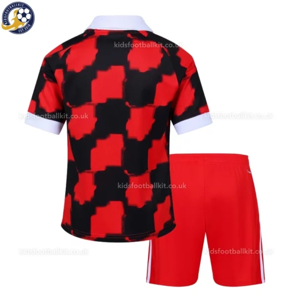 Fulham United away kids kit 26_27-back view