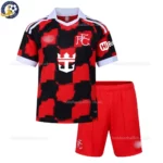 Fulham United away kids kit 26_27-front view