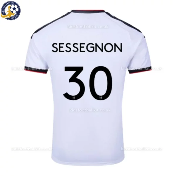 Fulham United home kids kit 26_27-back view-SESSEGNON 30
