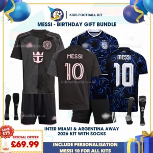 Inter Miami Away & Argentina Away 2026 - MESSI 10-p
