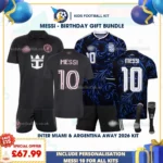 Inter Miami and Argentina Away 2026 - MESSI 10-p