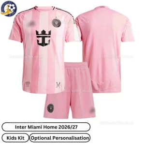 Inter Miami home kids kit 26_27-over view