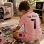 Inter Miami home kids kit 26_27-over view-DE PAUL 7-image