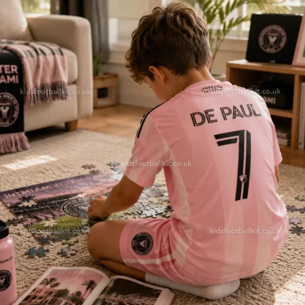 Inter Miami home kids kit 26_27-over view-DE PAUL 7-image