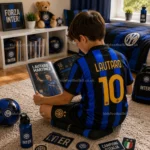 Inter Milan home kids kit 26_27-over view-LAUTARO 10-image