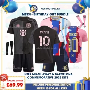 Inter miami away & FC Barcelona Commemorative 2025 kits with socks-p