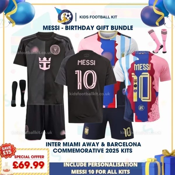 Inter miami away & FC Barcelona Commemorative 2025 kits with socks-p