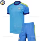 Leeds Goalkeeper kids kit 26_27-front view-blue