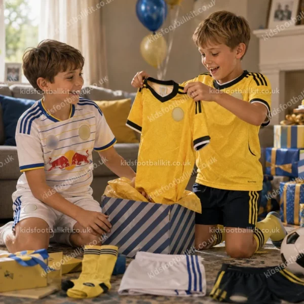 Leeds United Home and Away Kids Kit 26_27-image