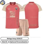 Malaga away kids kit 26_27-over view