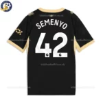 Manchester City Away Kids Kit 26_27-back view-SEMENYO 42