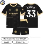 Manchester City Away Kids Kit 26_27-over view-O'REILLY 33