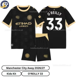 Manchester City Away Kids Kit 26_27-over view-O'REILLY 33