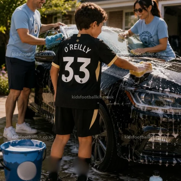 Manchester City Away Kids Kit 26_27-over view-O'REILLY 33-image
