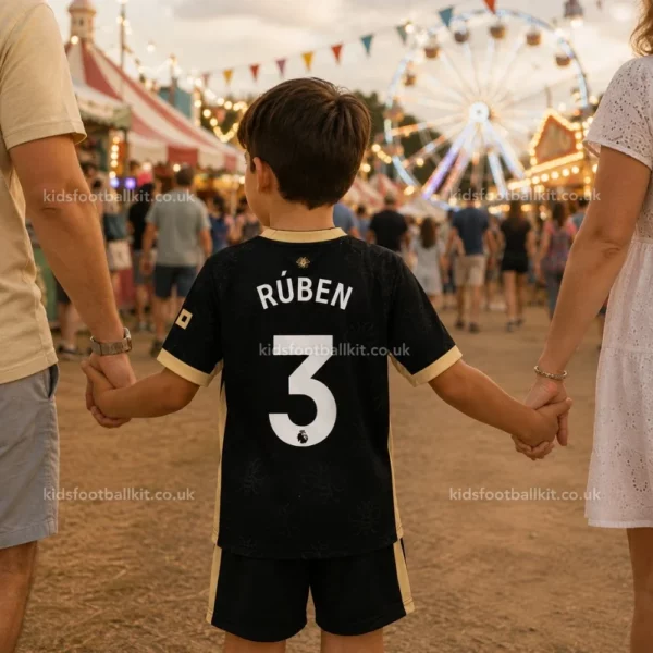 Manchester City Away Kids Kit 26_27-over view-RÚBEN 3-image