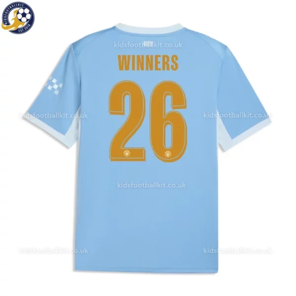 Manchester City Home Kids Kit 26_27-back view-WINNERS 26