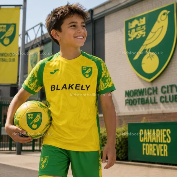 Norwich City Home Kids kit 26_27-image
