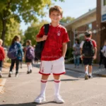 Nottingham Forest Home kids kit 26_27-over view-image