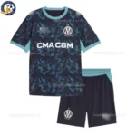 Olympique Marseille away kids kit 26_27-front view