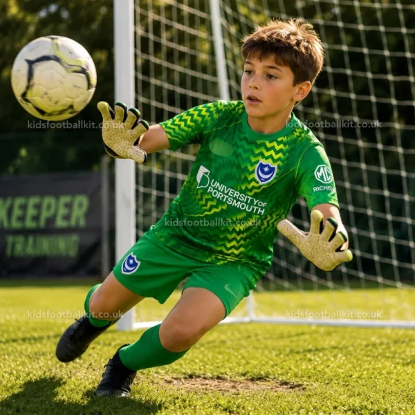 Portsmouth Goalkeeper Kids Kit 2026_27-image