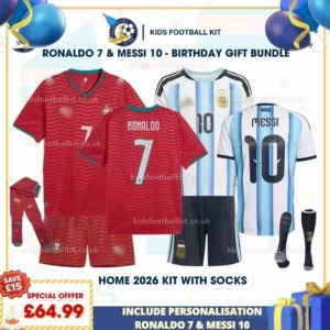 Portugal-and-Argentina-World-Cup-Home-Kids-Football-Kit-2026-with-socks_RONALDO-7-and-MESSI-10-re
