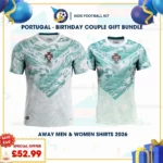 Portugal away men and women shirts 2026-p