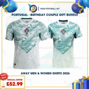 Portugal away men and women shirts 2026-p