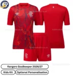 Rangers Goalkeeper Kids Kit 26_27-over view