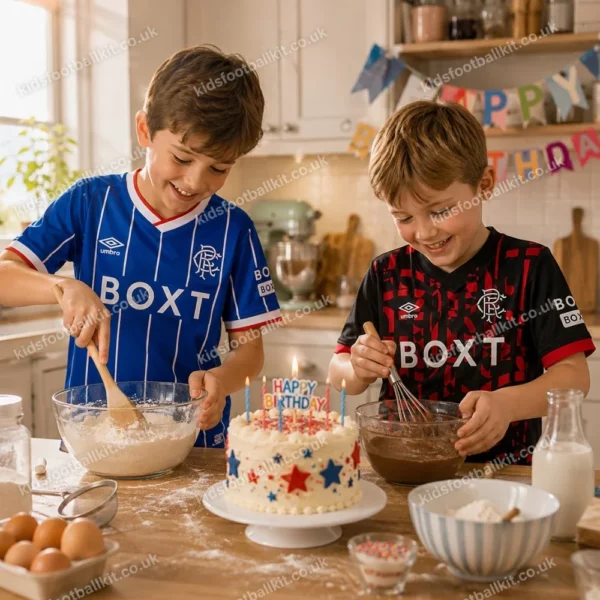 Rangers home and third kids kit 2026-image