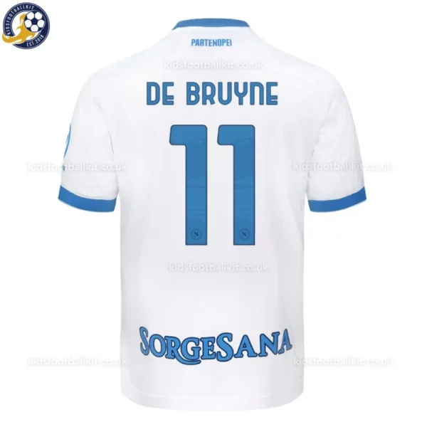 SSC Napoli Away Kids Kit 26_27-back view-DE BRUYNE 11