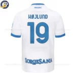 SSC Napoli Away Kids Kit 26_27-back view-HØJLUND 19
