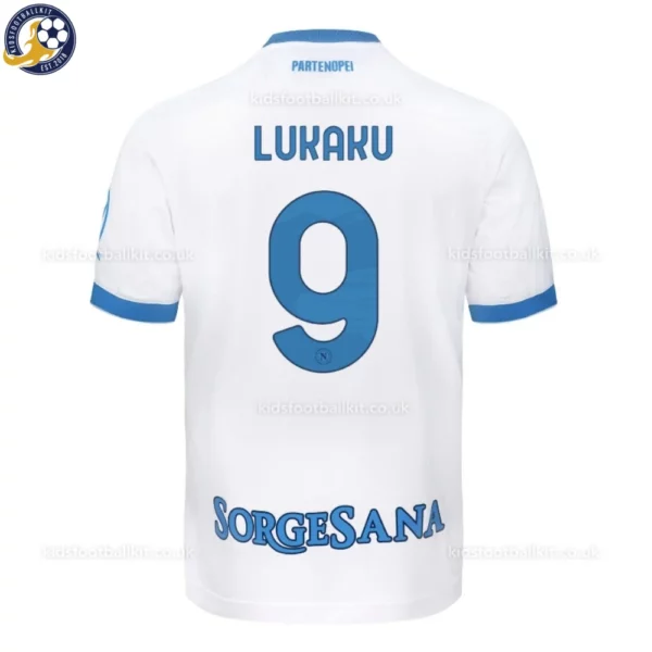 SSC Napoli Away Kids Kit 26_27-back view-LUKAKU 9