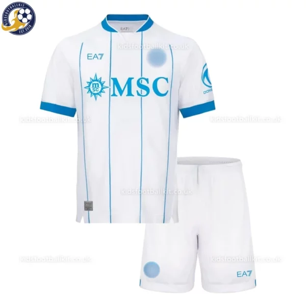 SSC Napoli Away Kids Kit 26_27-front view