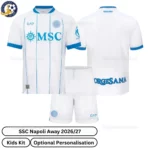 SSC Napoli Away Kids Kit 26_27-over view
