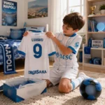 SSC Napoli Away Kids Kit 26_27-over view-LUKAKU 9-image