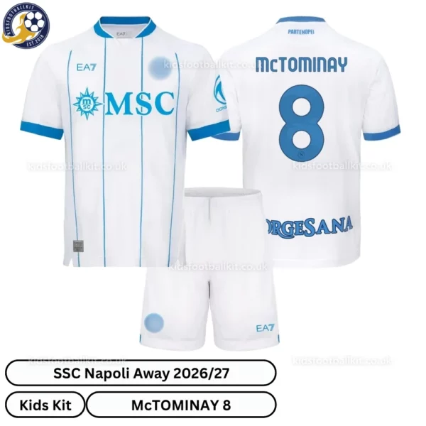 SSC Napoli Away Kids Kit 26_27-over view-McTOMINAY 8