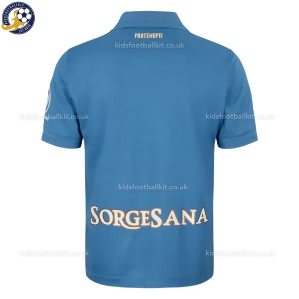 SSC Napoli Home Kids Kit 26_27-back view