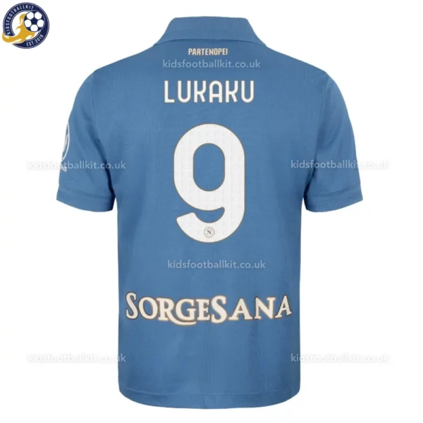 SSC Napoli Home Kids Kit 26_27-back view-LUKAKU 9