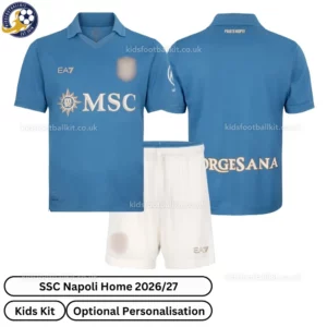 SSC Napoli Home Kids Kit 26_27-over view