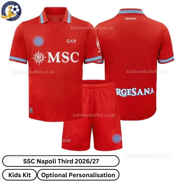 SSC Napoli Third Kids Kit 26_27-over view