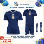 Scotland Home Women Shirt & Kids Football Kit 2026-p