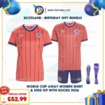 Scotland away Women Shirt & Kids Football Kit 2026-p