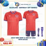 Scotland away men shirt and kids kits2026-p