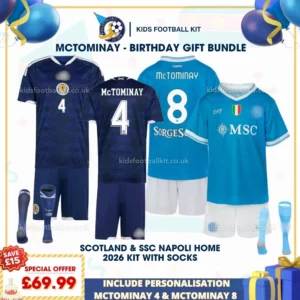 Scotland home & SSC Napoli home 2026 - McTOMINAY 4 & McTOMINAY 8-p